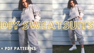 DIY Hoodie and Sweat Pants + PDF Pattern | LYDIA NAOMI