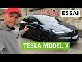 Essai tesla model x plaid  6 places pour lespace