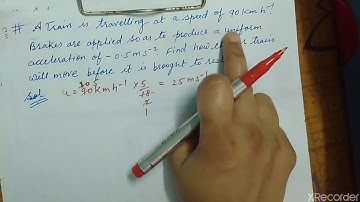 NCERT Solutions Science Class 9 Chapter-8 Motion ( Solutions of numerical)