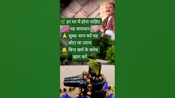 पति-पत्नी के झगड़े और क्लेश का अचूक उपाय| प्रदीप मिश्रा जी महाराज #shortsfeed #mahadev #upay