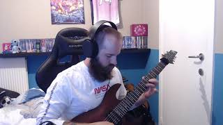 Man plays DEMONBERRY by BERRIED ALIVE without actually learning it
