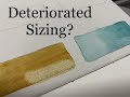 Watercolour Paper : What is Sizing?