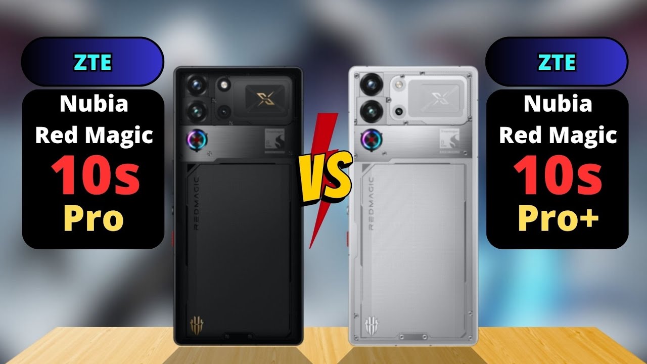 Red Magic 10s Pro vs Red Magic 10s Pro Plus Comparison