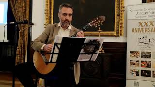 Luys de MILÁN Pavanas (El Maestro, Valencia 1536). Michel Pérez Rizzi, guitarra.