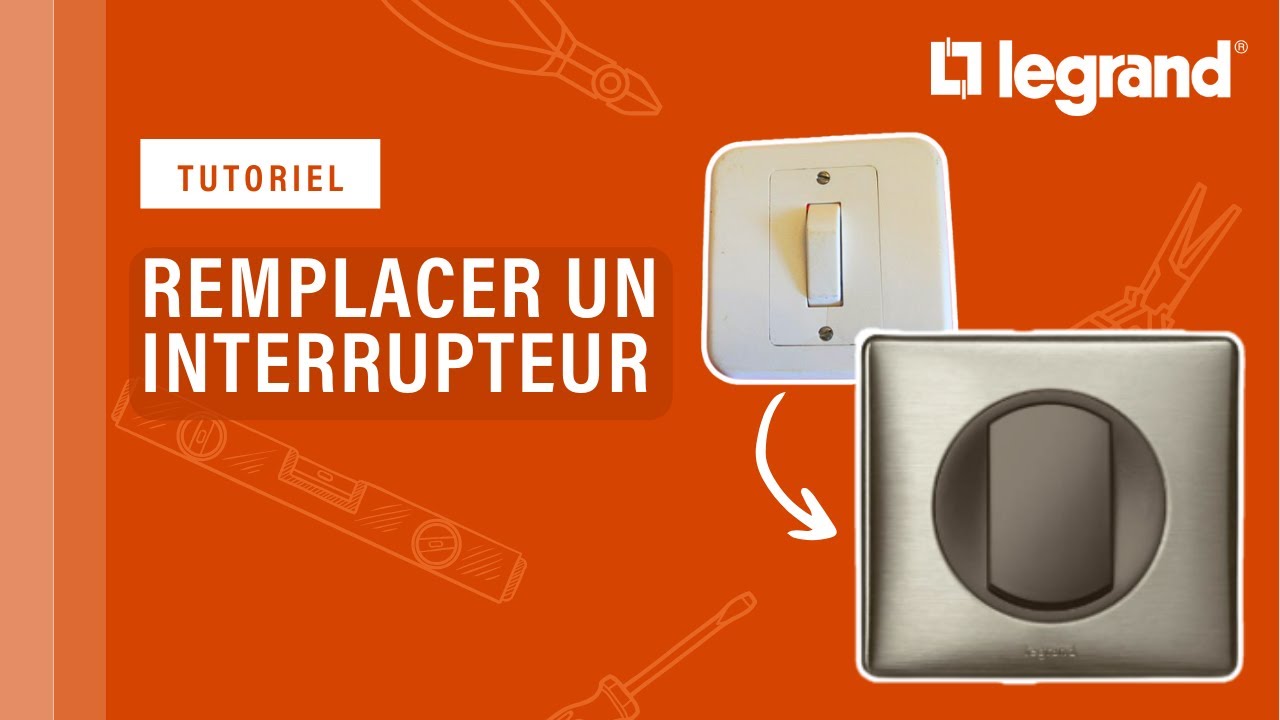 Comment remplacer un interrupteur par un interrupteur Céliane™ de Legrand ?