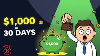How to Build a $1,000 Emergency Fund in 30 Days (Even If You're Broke)