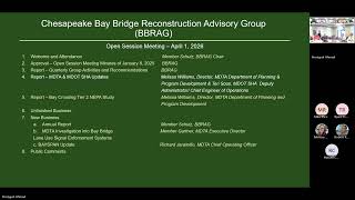 Bay Bridge Reconstruction Advisory Group BBRAG Quarterly Meeting 2026 04 01