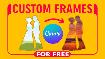 How to create Custom Frames in Canva | Make Custom image frames in Canva using Adobe Illustrator