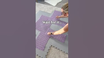 Folding Magic 🪄 Crochet Cardigan Tutorial #crochetcardigan