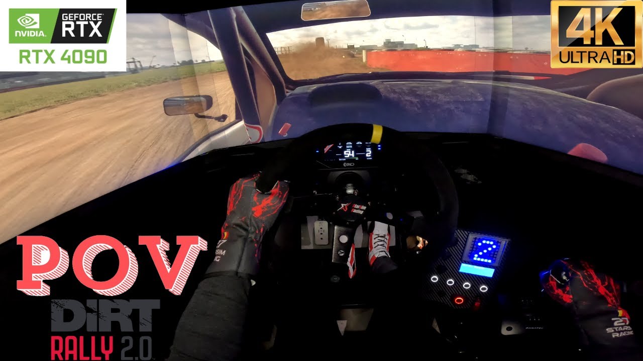 Pushing the Ford Fiesta OMSE Supercar to the Limit at Silverstone Rallycross Circuit | POV Gameplay