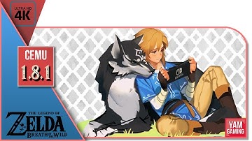 Zelda BOTW [Cemu 1.8.1] (4k) | Gameplay