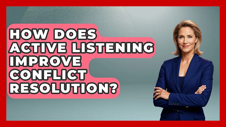 How Does Active Listening Improve Conflict Resolution? - Law Enforcement Insider
