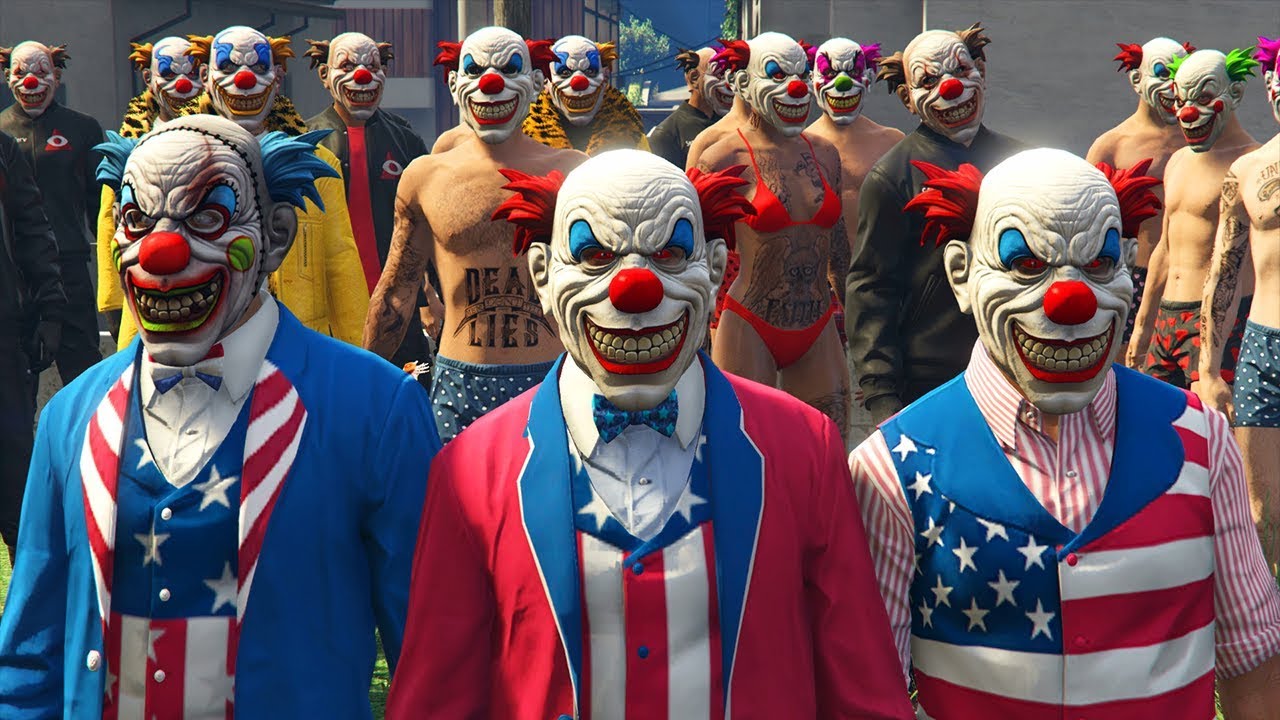 Clowns Tueurs En Ville Youtube