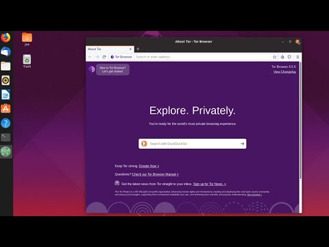 Install TOR Web Browser With Launcher - Ubuntu 18 & 19