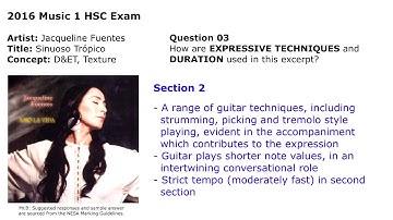 2016 HSC Music 1 - Q03 MG - Sinuoso Trópico
