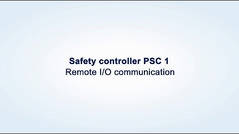 Schmersal Product Animations - PSC1: Remote IO