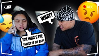 SAYING &quot;IDK WHO THE BABY DADDY IS&quot; PRANK ON BOYFRIEND!