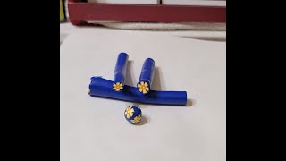 Simple Flower Polymer Clay Cane