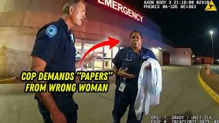 Cop Demands “Papers” From Black ER Doctor Outside Hospital — Didn’t Know She’s City Medical Director