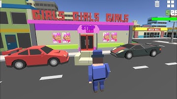 Blocky Cubic Sandbox Minecraft - After visiting the club, build a modern military base