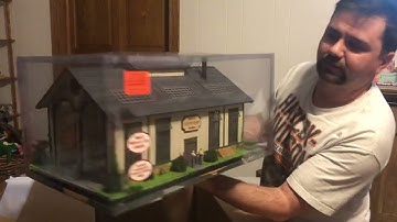 Opening my order of Menards new trains that just came in for my new o scale layout