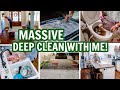 2021 MASSIVE DEEP CLEAN WITH ME! | EXTREME CLEANING MOTIVATION
