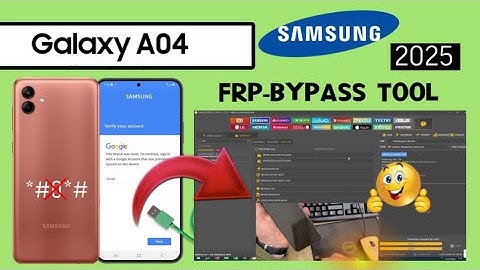 Samsung A04 Frp Bypass With Unlock Tool 🔥 Samsung (SM-A045F) Google Account Bypass 2025