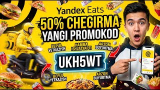 Yandex Go dan 45 000 so'm chegirma olish! 🛒 | Promokod: UKH5WT