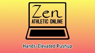 Hands-Elevated Pushup