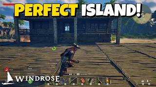 I Found the Perfect Island for My First Base - Windrose Beginner's Guide Ep. 7