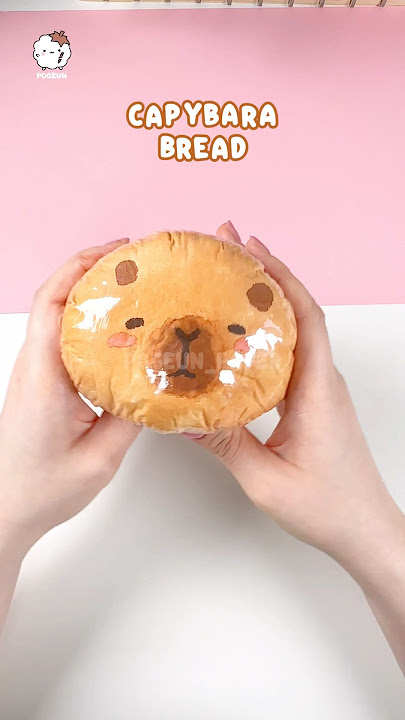 Capybara bread🍞 Tissue DIY