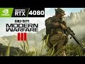 Call of Duty  Modern Warfare III 2023 PC RTX 4080 4K Ultra Full Game Walkthrough Part 2 - No Comment