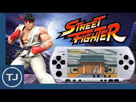 Opdage sidde Økonomi PSP Street Fighter Ultimate Collection (Homebrew Game) - YouTube