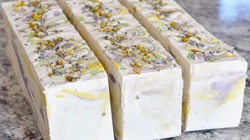 Lavender & Chamomile Cold Process Soap
