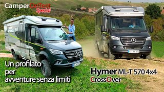 Hymer ML-T 570 4x4 CrossOver Edition: un profilato 4x4 per avventure senza confini
