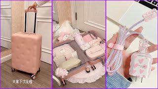 Its Time For Travel 🎀🥰 | Packing Like A Pro | Unpacking Everything In Hotel Room✨