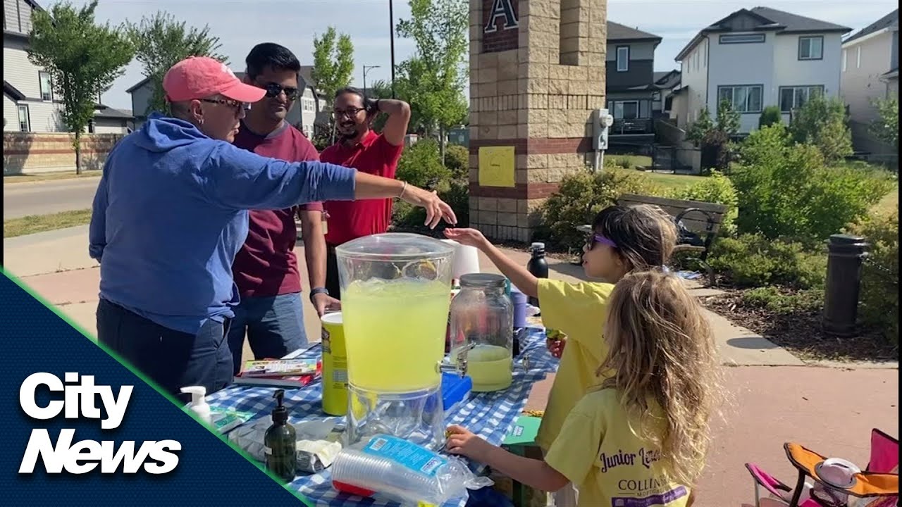 Lemonade Stand Day supporting Stollery Hospital’s Simulation Program
