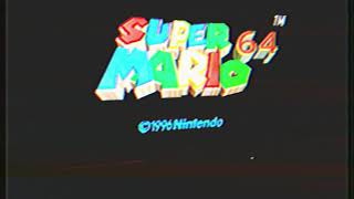 Remake Of A Super Mario 64 Anti-Piracy Screen