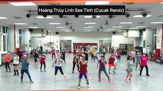 Hoàng Thùy Linh - See Tình (Cucak Remix) by KIWICHEN Dance Fitness #Zumba