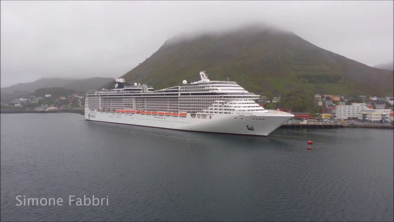 Msc Splendida Ad Honningsvag