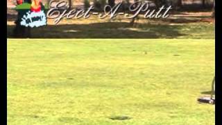 Trick Golf Ball Company Ejecta Putt - Slow Motion