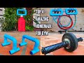 Top 4 Awesome Homemade How To Make Kettlebell / Ab Wheel Roller / Push Up Bar / Resistance Band