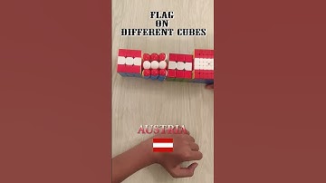 Flag of Countries on Different Rubik