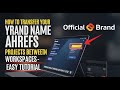 How to transfer your Ahrefs projects between workspaces - Easy Tutorial