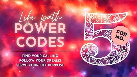 LIFE PATH 5 POWER CODES ☆ NUMEROLOGY LIGHT ACTIVATION ☆ meditation music, healing music, manifesting