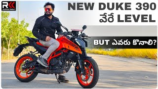 2024 Ktm DUKE 390 Detailed Telugu Review - Why it's best? MUST WATCH FOR BUYER'S