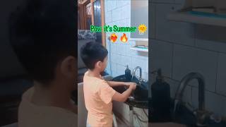it's summer 🌞 #viral #trending #funny #summershorts #kidsvideo #kidslife #shorts #kidyoutuber