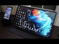 Awesome XtendTouch Portable Monitor With Battery Review. USB-C and HDMI Display