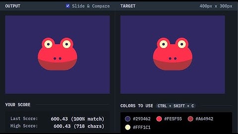 CSS Battle - Target #70 - Froggy