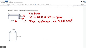 volume of shapes.docx - Google Docs